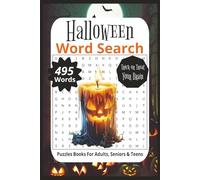 Halloween Word Search Puzzle Book: Word Searches with Easy to Read Print about Halloween, Trick-or-Treat, Haunting and more | 6x9 inches 110 pages | 50+ Puzzles