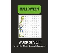 Halloween Word Search Puzzle Book: Word Searches With Easy to Read Print about Halloween, Witches, and Ghosts and More 6x9 inches, 110 pages and 50+ ... for Holidays, Vacations, and Free Time