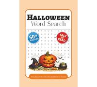 Halloween Word Search Puzzle Book: Word Searches with Easy-to-Read Print about Pumpkins, Ghosts, Haunted Houses, and More | 6 x 9 Inches, 110 Pages | ... Gift for Vacations, Holidays, and Free Time