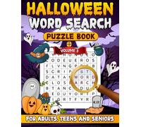 Halloween Word Search Puzzle: For Adults, Teens and Seniors