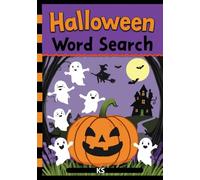 Halloween word search puzzle for kids, adults and seniors: Fun and spooky Halloween word search puzzle book. Large print with solutions