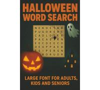 Halloween Word Search Puzzle: Word Puzzles about All Things Spooky. Perfect for Free Time, Vacations & Holidays - Large Font - 50+ Puzzles - 6x9 inches / 112 pages - Gift for all ages
