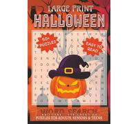 Halloween Word Search Puzzle: Word Searches with Easy to Read Print about Halloween and Other Related Items | 6x9 inches, 110 pages | 50+ Puzzles... Gifts for Vacations, Holidays and Free Times