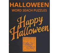 Halloween Word Search Puzzles: 100 Halloween Themed Puzzles with 20 words and Illustrations | Solutions Included