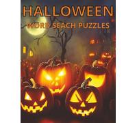 Halloween Word Search Puzzles: 100 Halloween Themed Puzzles with 20 words and Illustrations | Solutions Included