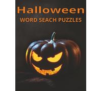 Halloween Word Search Puzzles: 100 Halloween Themed Puzzles with 20 words and Illustrations | Solutions Included