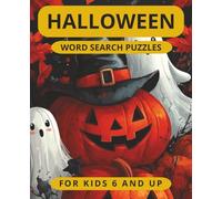 Halloween Word Search Puzzles: 60 themed puzzles with easy-to-read print all about, Halloween! The ghosts, goblins, trick and treats and more. Great gift for kids 6 and up.