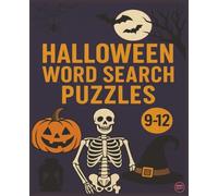 Halloween Word Search Puzzles for Ages 9-12: spooky fun, practice spelling, learn vocabulary, and improve reading skills with these entertaining 50 puzzles.