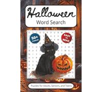 Halloween Word Search - Silver Tongue WordGames: Puzzle Book With Easy to Read Print about Witches, Vampires, Ghosts & More | 6x9 inches 110 pages | ... Gift for Vacations, Holidays, Travel Games