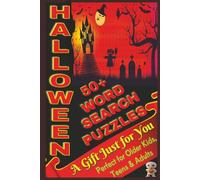 Halloween Word Search: Spooky Puzzles with Haunted Houses, Witches, and Classic Monsters