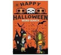 Halloween Word Search: Trick-or-Treat Your Brain with These Spooky Puzzles / 6x9 inches, 110 pages / 50+ puzzles.