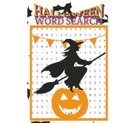 Halloween Word Search: Word Search Puzzle Book | Adult, Seniors & Teens | 35 Puzzles To Keep Brain Active | Large Print