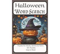 Halloween Word Search: Word search Puzzle with Easy-to-Read Print about Halloween & Costumes, Monsters and more| 6.9 inches, 120 pages | 50+ Puzzles... Gift for Vacations, Holidays and Free Times.