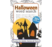 Halloween Word Search: Word Search Puzzles with Easy to Read Print about Halloween, Trick Or Treat, Autumn and More | 6x9 inches, 120 pages | 50+ ... Gift for Vacations, Holidays and Relaxation