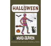 Halloween Word Search: Word Search with Easy to Read Print about Halloween, Spooky, Creepy Season and More | 6x9 inches, 120 pages | 60 Puzzles... ... Vacation, Holidays, Free Times and Relaxation