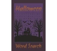 Halloween Word Search: Word Searches with easy-to-read print about Halloween, Pumpkins, Fall Treats | 6x9 inches, 110 pages | 50+ puzzles ... Gifts for Vacations, Holidays, Traveling.