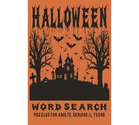 Halloween Word Search: Word Searches with Easy to Read Print about Halloween, Pumpkins, Ghost and More | 6x9 inches, 110 pages | 50+ Puzzle ... Gift for Vacations, Holidays and Free Times