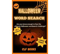 Halloween Word Search: Wordsearch Puzzle Book with Easy to Read Large Print | Suitable for ADULTS & TEENS | 6x9 inches | 110 pages | 50+ puzzles | Perfect Halloween Gift for Holidays & Free Time
