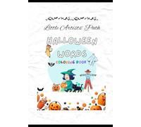 Halloween Words Coloring Book (Little Artist's Path)