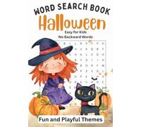Halloween Wordsearch Book: Easy Kids Word Search, Halloween, no backward words, solutions in the back