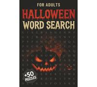 Halloween Wordsearch Puzzle Book for Adults: Ault Halloween Word Searches Puzzles with 495 individual words | Great for relaxing during Halloween ... Book | 6x9 book | 110 Pages | 50+ Puzzles