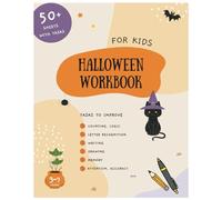 Halloween Workbook for Kids (Halloween activity set for 3- 6 ages)