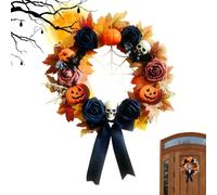 Halloween Wreath | Horror Holiday Party Door Decoration