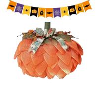 Halloween Wreaths For The Front Door - Spooky Door Decorations | Handmade Spooky Wreaths | Vibrant Colors, Weatherproof Materials, Fall Decorating, Inviting Atmosphere For Halloween Fans