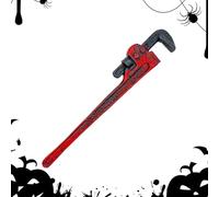 Halloween Wrench, Horror Prop Tool, 20.87x3.54x1.18 Inches Tricky Toy Accessory, Realistic Lightweight Design, Safe Fake Appearance, for Haunted House Stage Acts Costume Parties Pranks Cosplay Events