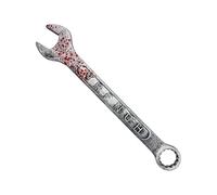 Halloween Wrench Prop, Fake Spanner Halloween Photo Props, Realistic Horror Tool Design, 17.72x4.72x1.38 inches, for Cosplay Costume Role-Playing Bars Gatherings Holiday Escape Rooms Events Activities