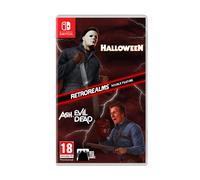 Halloween Y Ash Vs Evil Dead RetroRealms Doble Función Nintendo Switch