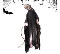 Halloween Yard Decorations, Scary Ghost Pendant, Spooky Flying Hanging Prop, 15.75x19.69 Inches, Ideal for Yard, Haunted House, Wall, Backyard, School, Hallway, Window, Home Display