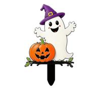 Halloween Yard Signs Wooden Ghost Pumpkin Garden house signs wood design
