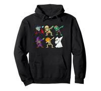 Halloween Zombie Mummy Vampire Dabbing Spooky Skeleton Dabs Sudadera con Capucha