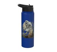 Halloween, zom squeletos, muertos vivientes, terror Stainless Steel Insulated Water Bottle