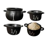 Halloweens Black Cauldron, Mysterious Kitchen Black Witch Cauldrons, Gothic Halloween Decoration Fantasy Party Favors Skeleton Prop Themed Parties Trick Or Treating Everyday Play, 1, 1/2, 1/3 and 1/4