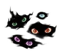 Halloweens Halloween Window Clings | 30x40cm Spooky Static Reusable | Hallo