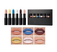 Halloweens Lipstick Set, Spookies Lip Color, Goth Halloween Makeup, Travel Friendly, Dark Liprouge Shades for Carnival, Masquerade Ball, Music Festival, Costume Parties