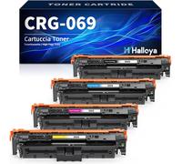 Halloya 069H 069 MF752cdw Toner Kompatibel für Canon 069H 069 i-Sensys MF752Cdw Toner LBP673Cdw MF753Cdw LBP674Cx LBP674Cdw MF751Cdw MF754Cdw MF755Cdw MF756Cdw x CRG-06 9 (4 paquete)
