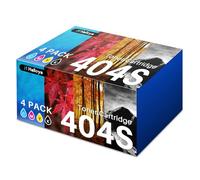 Halloya 404S CLT-404S CLT-P404C Compatible para Samsung CLT-K404S C404S Y404S M404S Tóner para Xpress SL C480W C480FW C430W C480FN C480 C430 C48X C43X Series (4 Pack)
