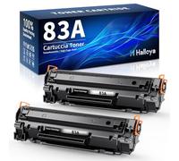 Halloya 83A CF283A Tóner Compatible para 83A CF283A para HP LaserJet Pro MFP M125nw M127fs M127fw M127fn M225dw M125a para HP LaserJet Pro M201dw M201n MFP M225dn M127fp Negro (2 Pack)