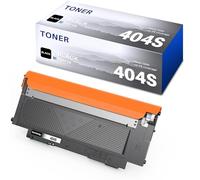 Halloya CLT-P404C K404S Tóner Compatible con Samsung CLT-404S (1 Negro)