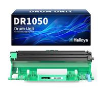 Halloya DR-1050 Tambor compatible para Brother DR1050 TN-1050 Tóner para MFC-1910W DCP-1612W DCP-1610W DCP-1510 MFC-1810 HL-1110 HL-1210W DCP-1512 HL-1212W HL-1112(1 paquete)
