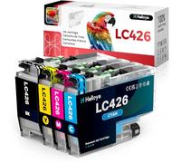 Halloya LC426 Cartuchos de Tinta Compatible con Brother LC426XL LC-426XL | LC426 LC426XLVAL LC-426XLVAL Multipack Compatible con Brother MFC-J4340DW MFC-J4540DW MFC-J4540DWXL (4 Unidades)