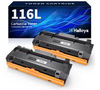 Halloya MLT-D116L D116L Cartucho de tóner Compatible para Samsung MLT-D116L Toner para Xpress SL M2835DW M2675FN M2885FW M2825ND M2625D M2875FD M2875FW M2825DW M2675 M2825 (2 Pack)