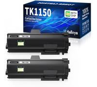 Halloya TK1150 Tóner compatible con Kyocera TK1150 TK-1150 para Kyocera Ecosys P2235dn P2235dw M2135 M2635 M2735dw 3.000 páginas por unidad (2 negros)