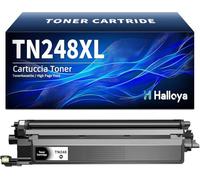 Halloya TN248XL TN-248XL TN-248BK Toner TN248 Compatible para Brother TN-248 Toner TN-248XL para Brother MFC-L3760CDW Toner MFC-L3740CDW DCP-L3560CDW HL-L3240CDW MFC-L8390CDW DCP-L3520CDW (1 Negro)