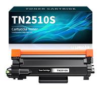 Halloya TN2510 TN2510XL Compatible para Brother TN-2510 Tóner TN-2510 XL para Brother MFC-L2835DW Toner MFC-L2827DW MFC-L2800DW DCP-L2660DW DCP-L2620DW (negro, 1 unidad)