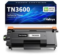 Halloya TN3600 Toner Compatible para Brother TN3600 TN3600XL Toner para Brother HL-L5215DN HL-L6210DW HL-L6410DN HL-L6415DN HL-L5210DN MFC-L5715DN MFC-L6710DW MFC-L6915DN