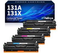 Halloya Tóner 131X Compatible con HP 131X 131A CF210X CF211A CF213A CF212A